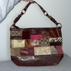 Coach Holiday Patchwork Leather Purse 10434